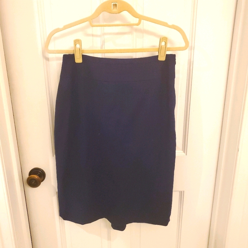 REISS Midnight Blue Suit Skirt